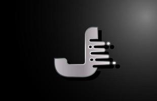 j letter logo icoon voor zaken en bedrijf vector