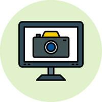 camera vector pictogram