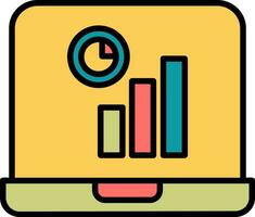 analyse vector pictogram