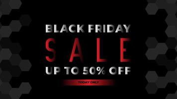 verkooppromotie banner vector voor black friday sale