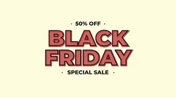 verkooppromotie banner vector voor black friday sale