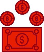 geld vector pictogram