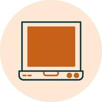 laptop vector pictogram