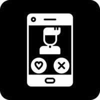 dating app vector icoon