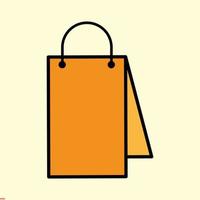 e-commerce boodschappentas logo voor bedrijf en bedrijf vector