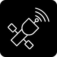 satelliet vector pictogram