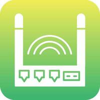 router vector pictogram