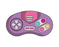 video game controle vector