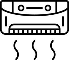 airconditioner vector pictogram