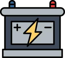 batterij vector pictogram