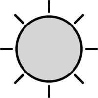 zon vector pictogram