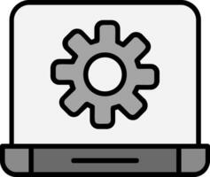 instellingen vector pictogram