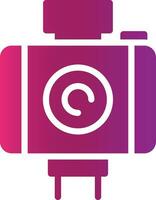 camera creatief icoon ontwerp vector