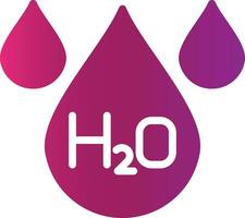 h2o creatief icoon ontwerp vector