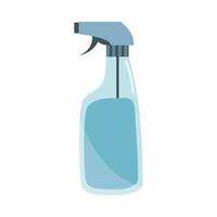 schoonmaak spray fles vector