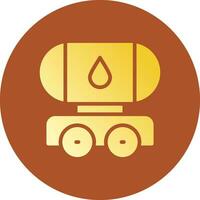 tanker creatief icoon ontwerp vector