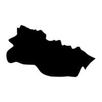 madungandi regio kaart, administratief divisie van Panama. vector illustratie.