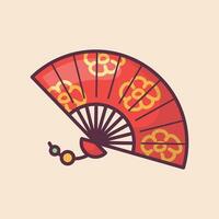 Chinese maan- nieuw jaar viering traditioneel vakantie icoon vector kunst materialen. kleurrijk en netjes ontwerp