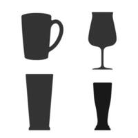 bier glas icoon vector