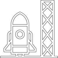 ruimteveer vector pictogram