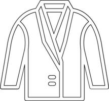 winter jas vector icoon