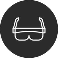 veiligheid bril vector icoon