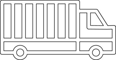 leger vrachtauto vector icoon