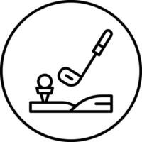 golf vector pictogram