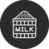 melk poeder vector icoon
