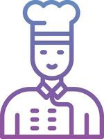 chef-kok vector pictogram