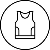 tank top vector icoon