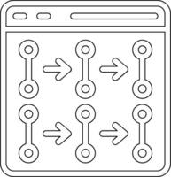 patroon systeem vector icoon