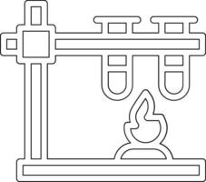 brandend chemisch vector icoon