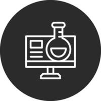 online chemie vector icoon