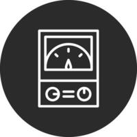 ampèremeter vector pictogram