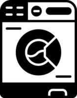 wasmachine vector pictogram