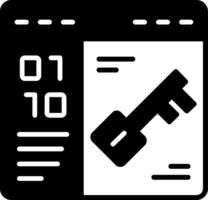 sleutel vector pictogram