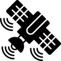 satelliet vector pictogram