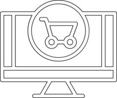 e-commerce vector icoon