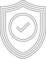 veiligheid schild vector icoon