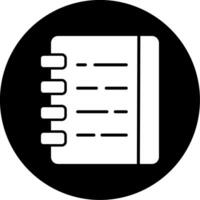 notebook vector pictogram