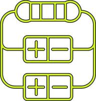 weerstand vector pictogram