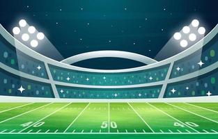 superbowl american football stadion achtergrond vector