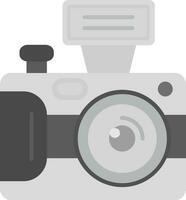 camera grijs schaal icoon vector