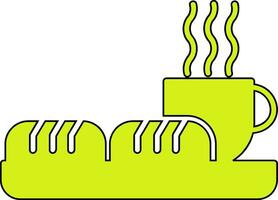 ontbijt vector pictogram