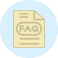 FAQ vector icoon