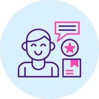 feedback vector pictogram