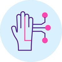 hand vector pictogram