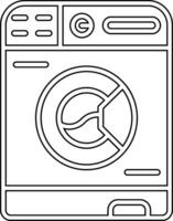 wasmachine vector pictogram