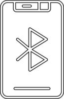 bluetooth vector pictogram